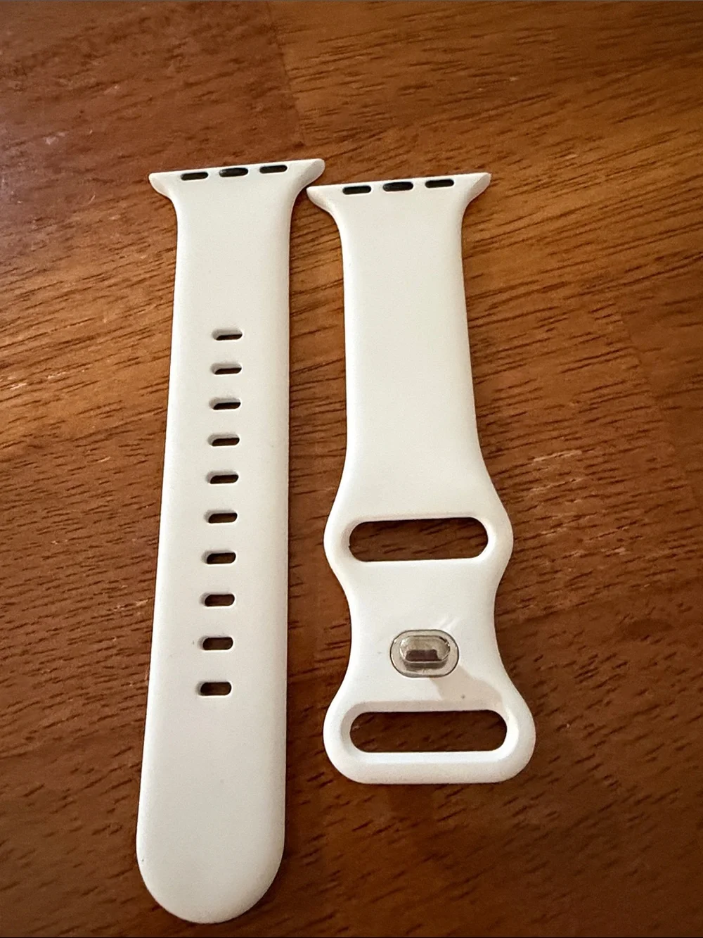 Apple White Silicone Sport Band Replacement - 38mm/ 40mm/ 41mm